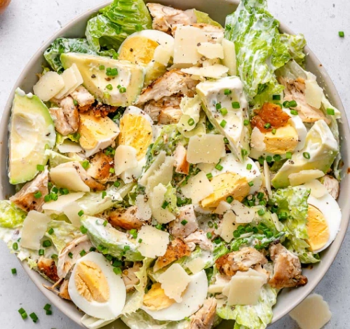 calories in caesar salad dressing