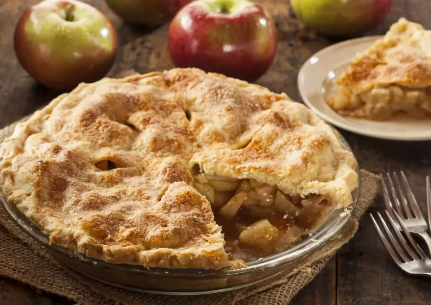 pie baking apples