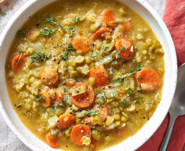 healthy split pea soup recipe