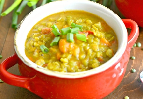split pea soup calories