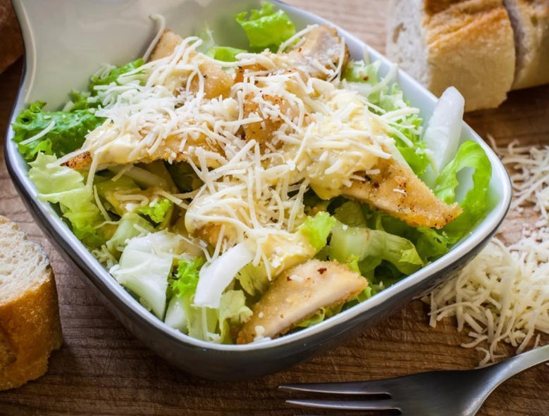 low calorie caesar salad