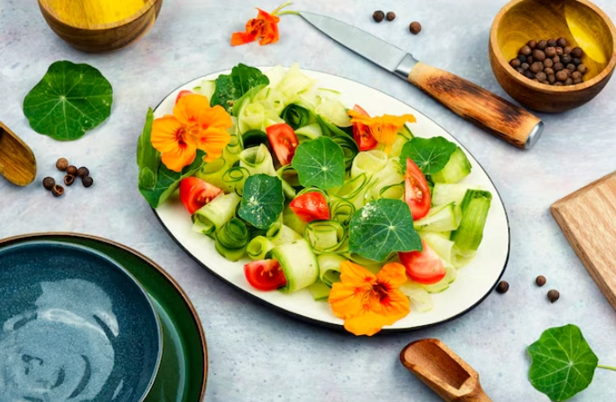 how to eat nasturtium leaves