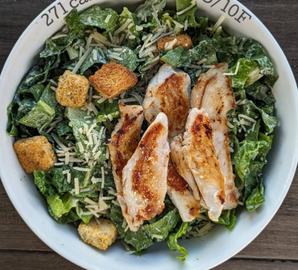 healthy caesar salad