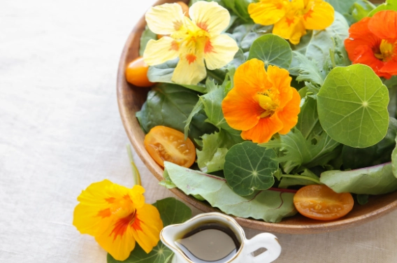 are nasturtiums edible