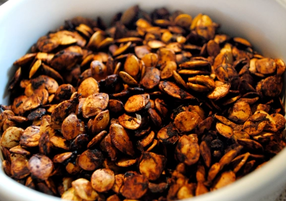 roasted squash seeds recipe