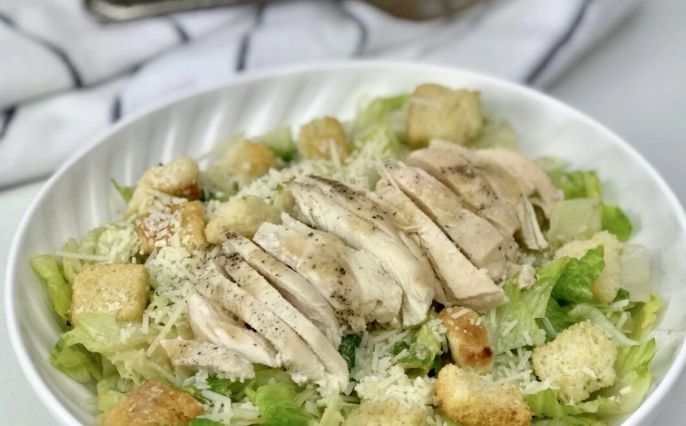 healthy caesar salad