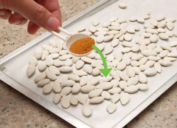 roasted squash seeds recipe