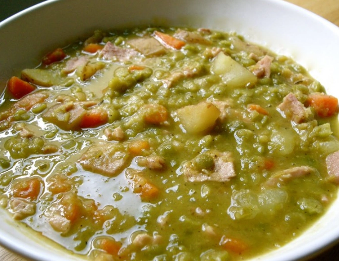 calories in split pea soup