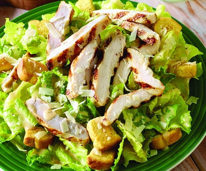 low calorie caesar salad