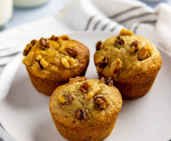healthy banana nut muffin recipe