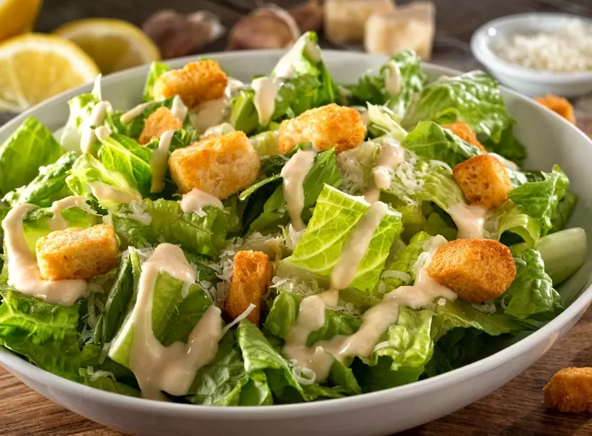 healthy caesar salad recipe