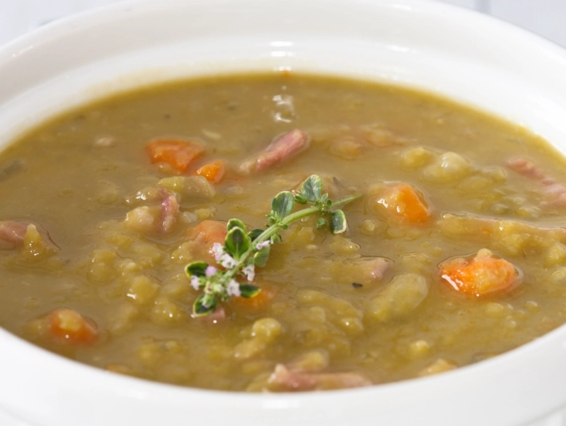 ham split pea soup nutrition