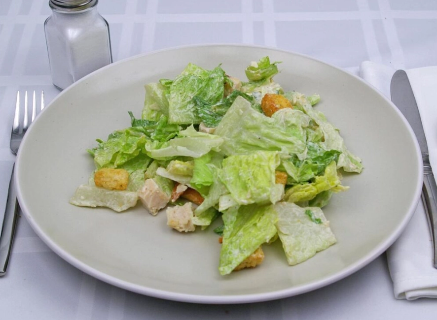 calorie in caesar salad