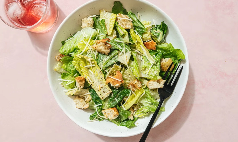 how many calories in caesar salad