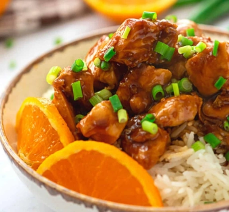 easy orange chicken sauce