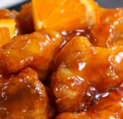 restaurant-style orange sauce