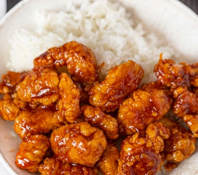 restaurant-style orange sauce