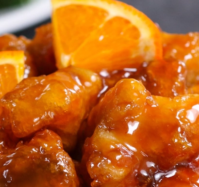 homemade orange chicken