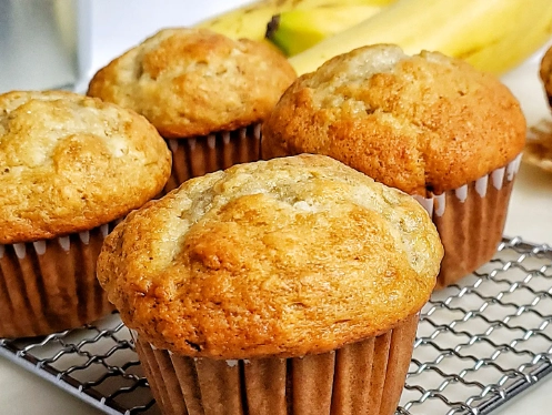 healthy banana muffin recipe