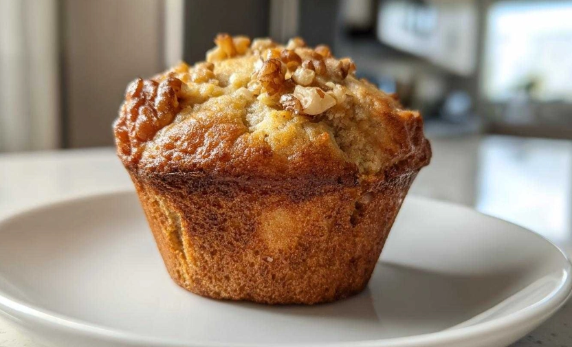 healthy banana walnut muffin recipe healthy banana walnut muffin recipe