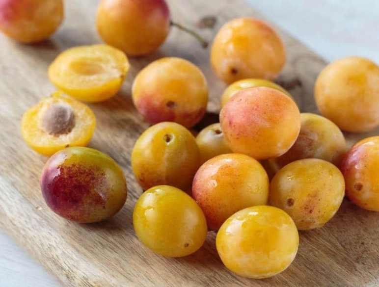 difference between red and black plums