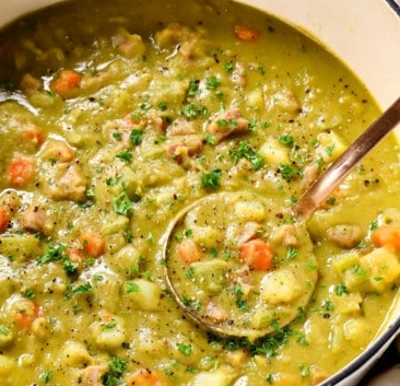 split pea soup nutrition facts