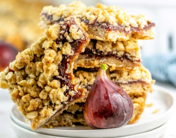 healthy fig bars